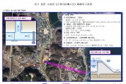 영덕군 화전 소하천(고지터널배수로) 재해복구사업 점검