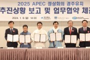 경북도, 2025 APEC 정상회의 경주 유치 업무협약 체결