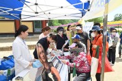 청송군보건의료원, 비만 예방 합동 캠페인 펼쳐